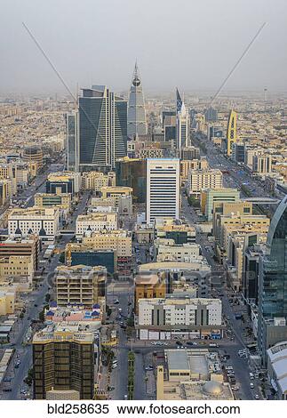 Aerial view of cityscape, Riyadh, Saudi Arabia View Large Photo Image Stock Photography - Aerial view of cityscape, Riyadh, Saudi Arabia. Fotosearch