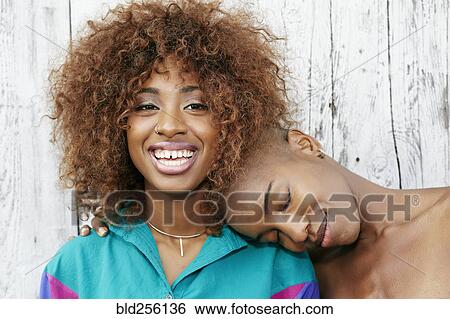 Bald black woman leaning head on shoulder of friend View Large Photo Image Stock Photograph - Bald black woman leaning head on shoulder of friend. Fotosearch
