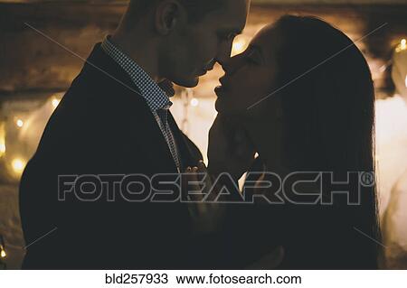 Caucasian couple rubbing noses View Large Photo Image Stock Image - Caucasian couple rubbing noses. Fotosearch