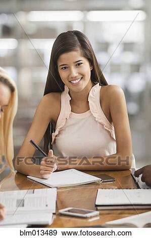 Chinese woman studying View Large Photo Image Stock Photo - Chinese woman studying. Fotosearch