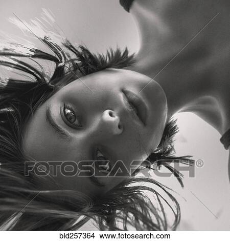 Face of Caucasian woman looking at camera View Large Photo Image Picture - Face of Caucasian woman looking at camera. Fotosearch
