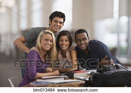 Friends studying together View Large Photo Image Picture - Friends studying together. Fotosearch
