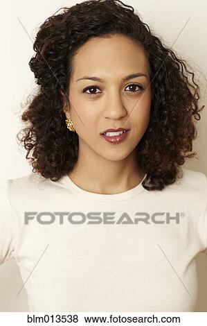 Glamorous mixed race woman View Large Photo Image Stock Photo - Glamorous mixed race woman. Fotosearch