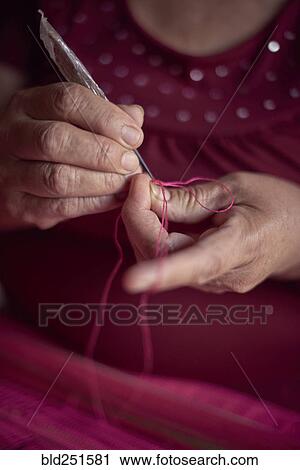 Hispanic woman weaving fabric on loom View Large Photo Image Stock Image - Hispanic woman weaving fabric on loom. Fotosearch