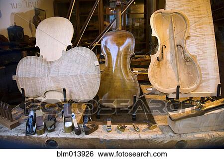 Violin and parts in violin workshop View Large Photo Image Stock Photograph - Violin and parts in violin workshop. Fotosearch