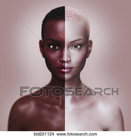 Woman with different skin colors View Large Photo Image Picture - Woman with different skin colors. Fotosearch