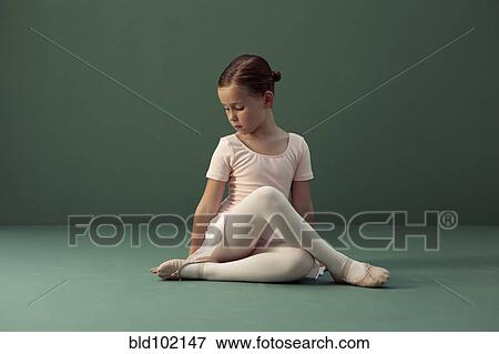 Caucasian ballerina in leotard View Large Photo Image Stock Photo - Caucasian ballerina in leotard. Fotosearch