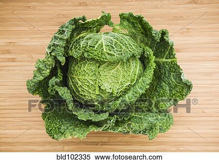 Head of savoy cabbage View Large Photo Image Stock Photography - Head of savoy cabbage. Fotosearch