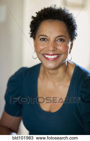 Smiling Black woman View Large Photo Image Stock Image - Smiling Black woman. Fotosearch