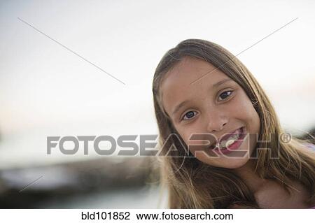 Smiling Hispanic girl View Large Photo Image Stock Image - Smiling Hispanic girl. Fotosearch