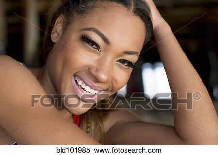 Smiling woman View Large Photo Image Stock Photography - Smiling woman. Fotosearch