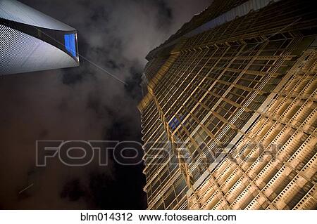 Highrise building at night View Large Photo Image Stock Image - Highrise building at night. Fotosearch
