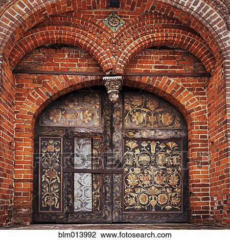 Ornate arches over cathedral doors View Large Photo Image Stock Image - Ornate arches over cathedral doors. Fotosearch