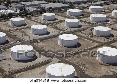Storage tanks View Large Photo Image Stock Photo - Storage tanks. Fotosearch
