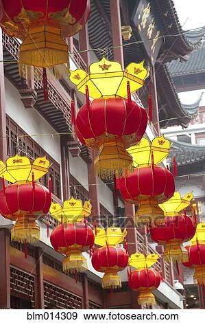 Traditional decorations in Shanghai View Large Photo Image Stock Photo - Traditional decorations in Shanghai. Fotosearch
