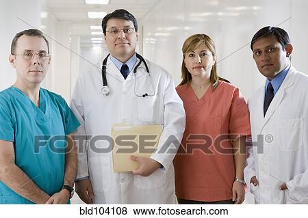 Hispanic doctors in hospital View Large Photo Image Stock Photo - Hispanic doctors in hospital. Fotosearch