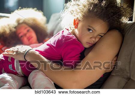 Mother holding daughter View Large Photo Image Stock Image - Mother holding daughter. Fotosearch