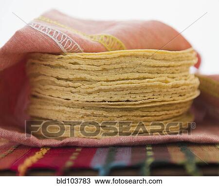 Stack of corn tortillas View Large Photo Image Stock Image - Stack of corn tortillas. Fotosearch