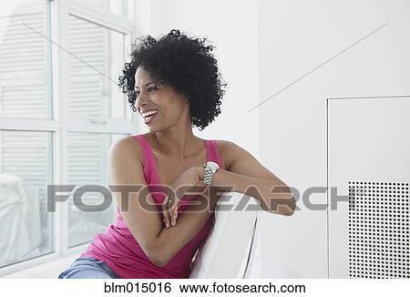 Smiling Black woman View Large Photo Image Stock Photograph - Smiling Black woman. Fotosearch