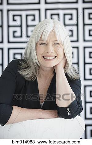 Smiling Caucasian woman View Large Photo Image Stock Photo - Smiling Caucasian woman. Fotosearch