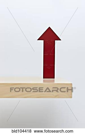 Red arrow pointing up View Large Photo Image Stock Photo - Red arrow pointing up. Fotosearch
