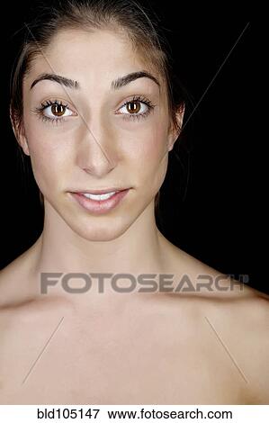 Smiling Caucasian woman View Large Photo Image Stock Photo - Smiling Caucasian woman. Fotosearch
