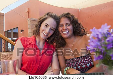 Stock Photography - Smiling friends. Fotosearch