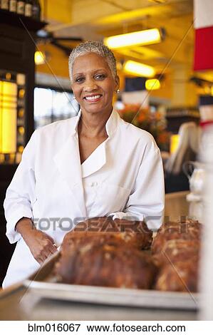 African American chef in cafe View Large Photo Image Stock Photo - African American chef in cafe. Fotosearch