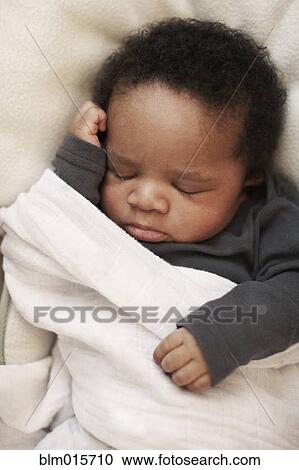 Sleeping African American baby View Large Photo Image Stock Image - Sleeping African American baby. Fotosearch