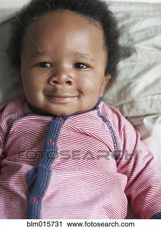Smiling African American baby View Large Photo Image Stock Image - Smiling African American baby. Fotosearch