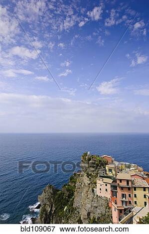 Apartment buildings overlooking ocean View Large Photo Image Stock Photo - Apartment buildings overlooking ocean. Fotosearch