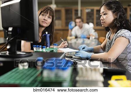 Students working in lab classroom View Large Photo Image Picture - Students working in lab classroom. Fotosearch