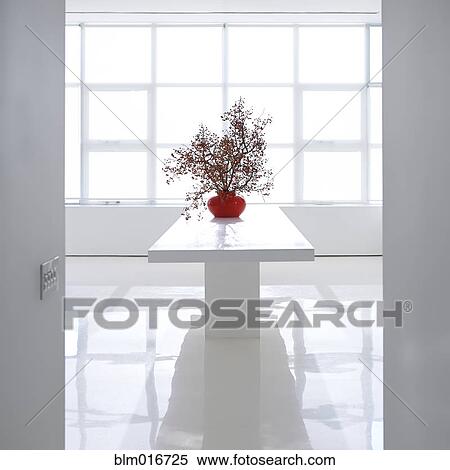 Stock Photography - Plant on table in modern office. Fotosearch