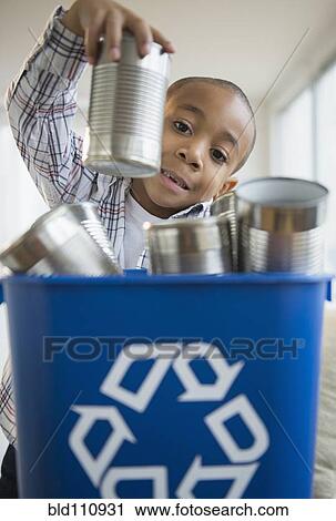 African American boy recycling aluminum cans View Large Photo Image Stock Image - African American boy recycling aluminum cans. Fotosearch