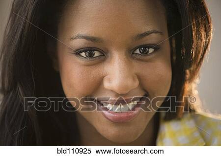 African American woman smiling View Large Photo Image Stock Photography - African American woman smiling. Fotosearch