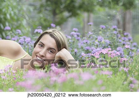 Stock Image - In The Garden. Fotosearch