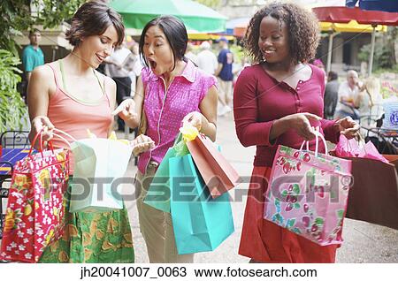 Stock Image - Shopping. Fotosearch