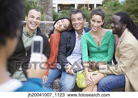 Stock Image - Group of People. Fotosearch