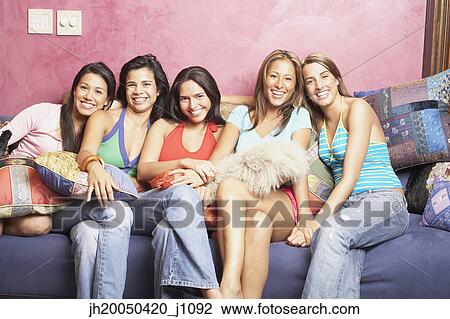 Stock Image - Group of People. Fotosearch