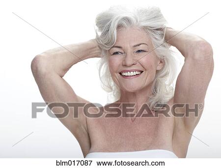 Caucasian woman smiling View Large Photo Image Stock Photo - Caucasian woman smiling. Fotosearch