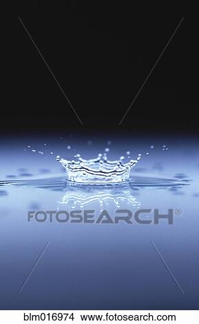 Close up of water droplet splashing View Large Photo Image Picture - Close up of water droplet splashing. Fotosearch
