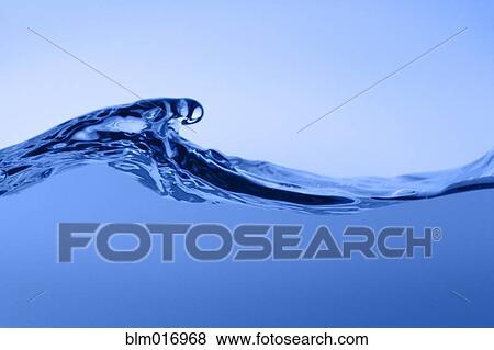 Stock Photo - Close up of waves in water. Fotosearch