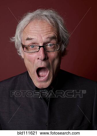 Close up of older man's shouting face View Large Photo Image Stock Image - Close up of older man's shouting face. Fotosearch