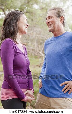 Older Caucasian couple smiling outdoors View Large Photo Image Stock Photograph - Older Caucasian couple smiling outdoors. Fotosearch