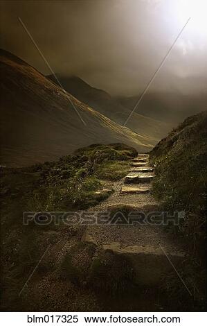 Stone steps on rural hillside View Large Photo Image Stock Photography - Stone steps on rural hillside. Fotosearch