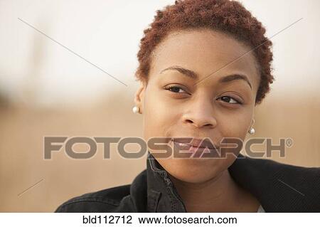 Serious African American woman View Large Photo Image Stock Image - Serious African American woman. Fotosearch