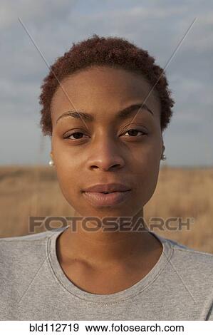 Serious African American woman View Large Photo Image Stock Photo - Serious African American woman. Fotosearch