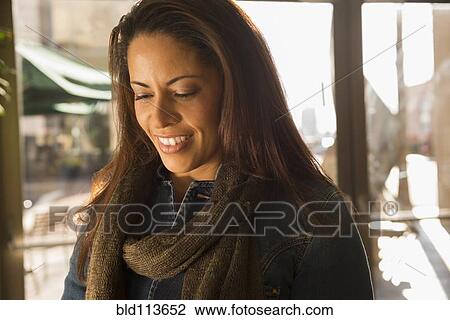 African American woman sitting in cafe View Large Photo Image Stock Image - African American woman sitting in cafe. Fotosearch