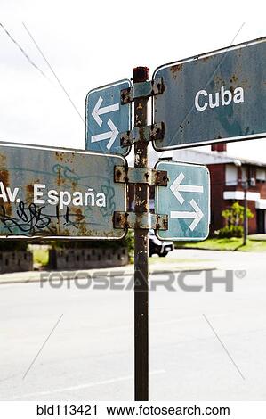 Road signs on street in Punta del Este, Maldonado, Uruguay View Large Photo Image Stock Image - Road signs on street in Punta del Este, Maldonado, Uruguay. Fotosearch