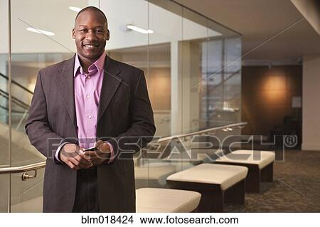 African American businessman smiling View Large Photo Image Picture - African American businessman smiling. Fotosearch